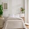 resm Linens Monty Pamuk Çift Kişilik Pike Beyaz