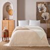 resm Linens Coraux Pamuk Muslin Çift Kişilik Pike Bej
