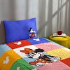 resm Taç Lisanslı Disney Minnie & Mickey Tek Kişilik Pamuk Complete Set