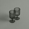 resm Linens Shelby 2'li 300 ml Kadeh Füme