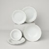 resm Linens Elegant Porselen Kase 16 cm Gold