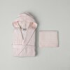 resm Linens Jolia Pamuk s/m Bornoz Seti Somon