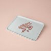 resm Linens Coral Melamin 33x23 cm Tepsi