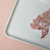 resm Linens Coral Melamin 33x23 cm Tepsi