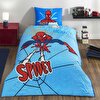 resm Taç Lisanslı Spiderman Thwip Tek Kişilik Pamuk Complete Set