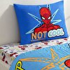 resm Taç Lisanslı Spiderman Thwip Tek Kişilik Pamuk Complete Set