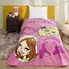 resm Lisanslı Winx Girl Power Tek Kişilik Battaniye
