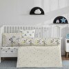 resm Taç Lisanslı Disney Mickey Mouse Dream Baby Pamuk Bebek Nevresim Takımı