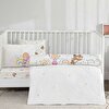 resm Taç Lisanslı Masha & The Bear Music Baby Pamuk Bebek Nevresim Takımı