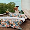 resm Linens Pistacho Pamuk Saten Çift Kişilik Nevresim Takımı Pembe