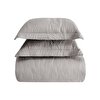 resm Linens Leaf Tek Kişilik Yatak Örtüsü Seti Vizon