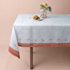 resm Linens Coral 150x250 cm Masa Örtüsü Gri Kiremit