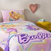 resm Taç Lisanslı Barbie Mermaid Tek Kişilik Pamuk Nevresim Takımı