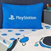 resm Taç Lisanslı Playstation Astrobot Tek Kişilik Pamuk Nevresim Takımı 100