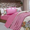 resm Taç Butik Vıva Pamuk Yastık Kılıfı Pembe