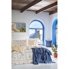 resm Taç Butik Bodrum Pike Pamuk Çift Kişilik Pike Lacivert