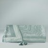 resm Taç Butik Göcek Throw Turkuaz