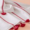 resm Taç Butik Pamuk Alaçatı Banyo Havlusu Nar Çiçeği
