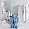 resm Taç Butik Pamuk Bodrum Banyo Havlusu Turuncu