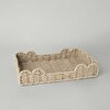resm Linens Straw 32x21x6 cm Tepsi Natural