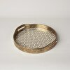 resm Linens Finley Pvc-Cam 32 cm Dekoratif Gold