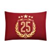 resm Taç Lisanslı Galatasaray 25.Şampiyonluk 2'li Yastık Kılıfı Seti