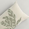 resm Linens Jedi 30x50 cm Kırlent Kılıfı Natural-Yeşil
