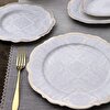 resm Pierre Cardin Nerissa 60 Parça 12 Kişilik Yemek Takımı