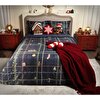 resm Linens Remedy Akrilik Throw / TV Battaniyesi Kırmızı