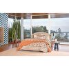 resm Linens Gunny 45x45 cm Kırlent Kılıfı Hardal