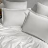 resm Linens Mix&Match Pamuk Tek Kişilik Saten Nevresim Kılıfı Ekru