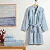 resm Linens Cozy Bambu L/XL Bornoz Mavi