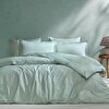 resm Linens Mix&Match Pamuk Tek Kişilik Saten Nevresim Kılıfı Yeşil