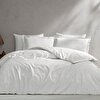 resm Linens Mix&Match Pamuk Saten King Size Nevresim Kılıfı Ekru