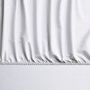 resm Linens Mix&Match Pamuk Saten Çift Kişilik Lastikli Çarşaf Ekru