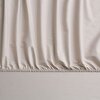resm Linens Mix&Match Pamuk Saten Çift Kişilik Lastikli Çarşaf Taş