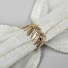 resm Linens Rains 2'li 4,5x3,5 cm Peçete Halkası Gold
