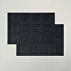 resm Linens Area 2'li 45x30 cm Amerikan Servisi Siyah