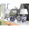 resm Linens Adore Porselen 33x33x42 cm Abajur