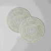 resm Linens Delon 2'li 38 cm Amerikan Servisi Beyaz Naturel