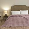 resm Linens Amorie Çift Kişilik Pembe Battaniye