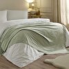 resm Linens Snovie Throw / Tv Battaniyesi Yeşil Tek Kişilik