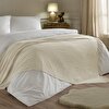 resm Linens Snovie Throw / Tv Battaniyesi Ekru Tek Kişilik