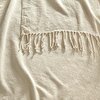 resm Linens Snovie Throw / Tv Battaniyesi Ekru Tek Kişilik