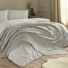 resm Linens Caline Throw / Tv Battaniyesi Gri Tek Kişilik