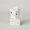 resm Linens Gift Box 7x7x13 cm Ledli Dekor Ekru