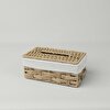 resm Linens Tidy Pecete Kutusu 25x14,5x10,7 Cm Naturel