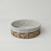 resm Linens Tidy Yuvarlak Sepet 29x10 Cm Naturel