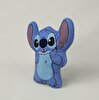 resm Lisanslı Disney Stitch Smile Polyester Şekilli Kırlent