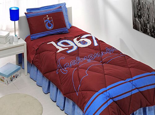 Resim Taç Trabzonspor Logo Tek Kişilik Uyku Seti